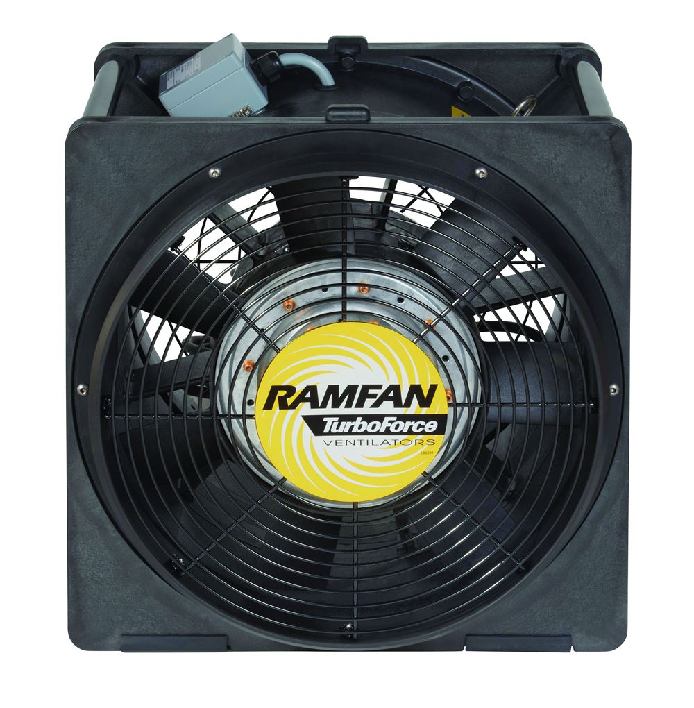 RAMFAN ATEX 16”/ 40cm | EFi50xx/EFi120xx/EFi150xx Komple Patama Korumalı Basıcı/Egzost